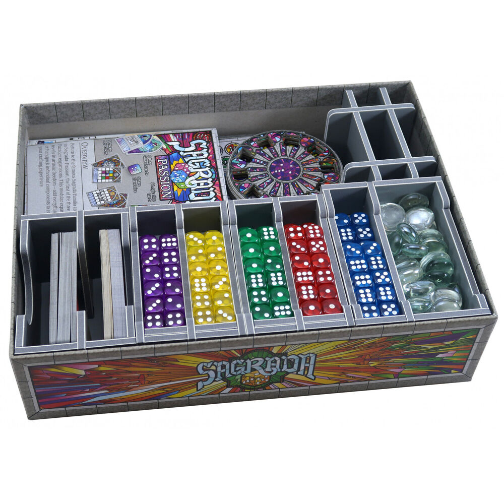 Folded Space Game Box Inserts Organiser Divider For Sagrada Tabletop RPG — image 3