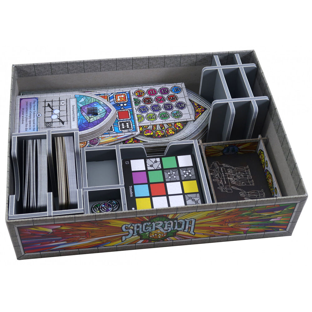 Folded Space Game Box Inserts Organiser Divider For Sagrada Tabletop RPG — image 4