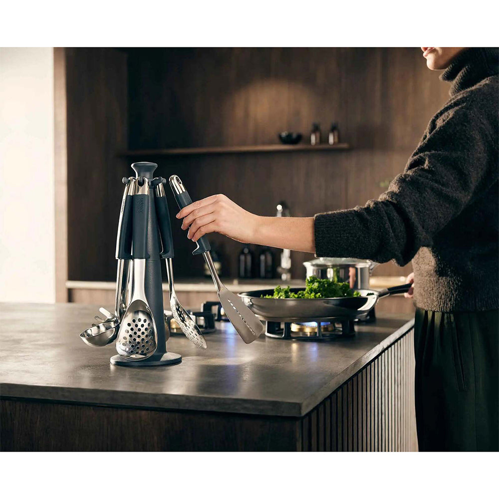 Joseph Joseph Elevate Stainless Steel Kitchen Utensil Carousel 6PC Set — image 5