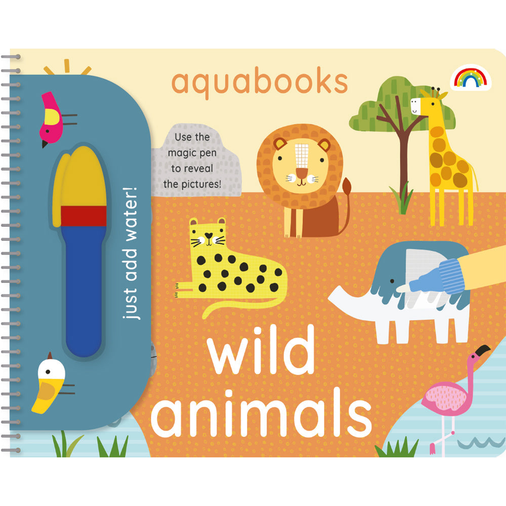 Really Decent Books Aquabooks Kids/Children Activity Book Wild Animals 3y+ (2 Pack) — image 2