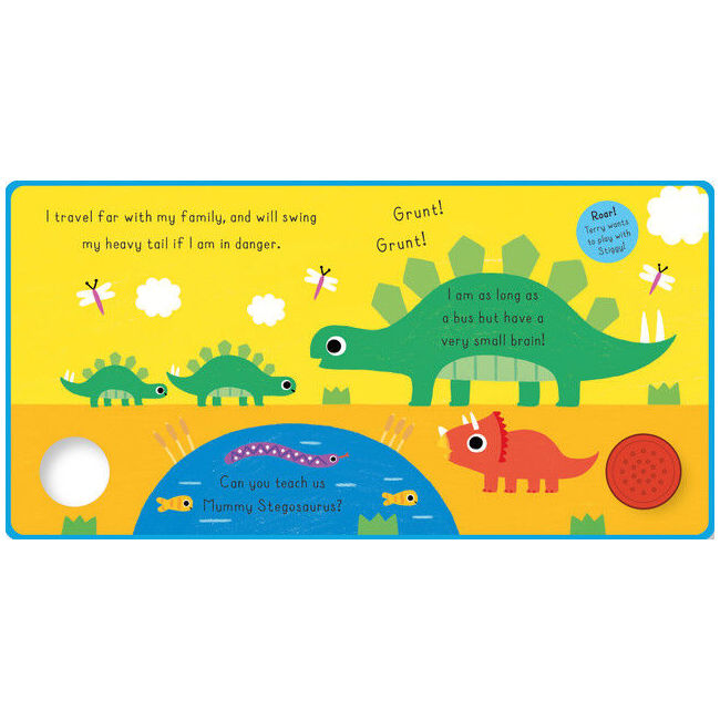 Really Decent Books 3y+ Kids's Interactive Book Noisy Friends - Dino Families — image 2