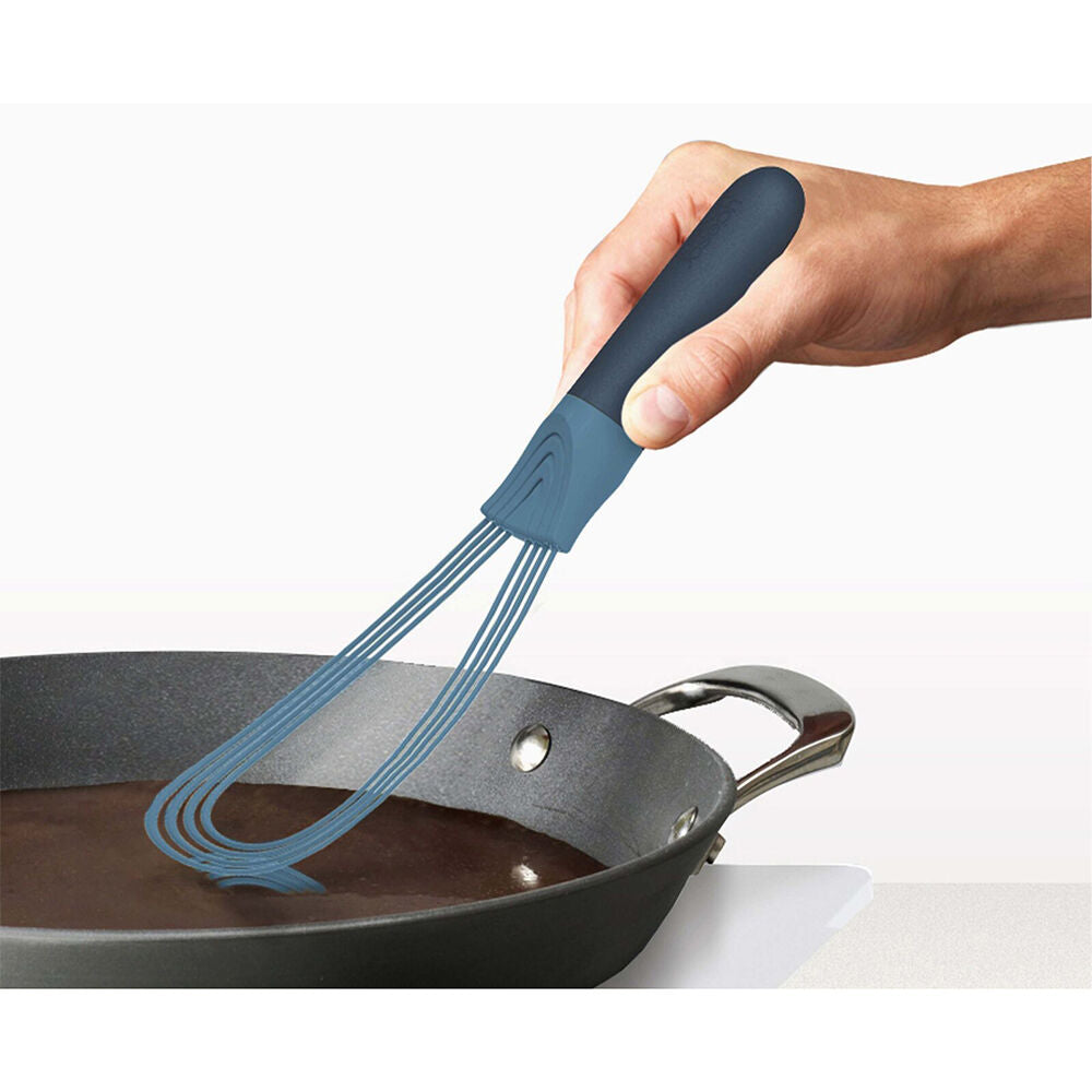 Joseph Joseph Twist 2-in-1 Flat/Balloon Kitchen Baking Cooking Whisk Blue (2 Pack) — image 5