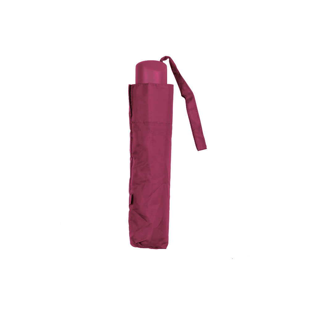 Clifton UPF50+ Mini Maxi Folding Umbrella - Burgundy Red — image 3