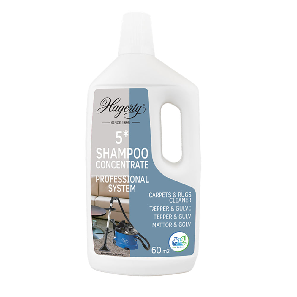 Hagerty Cleaning Products 1L Shampoo Concentrate 5 Star for Carpets and Fabric
