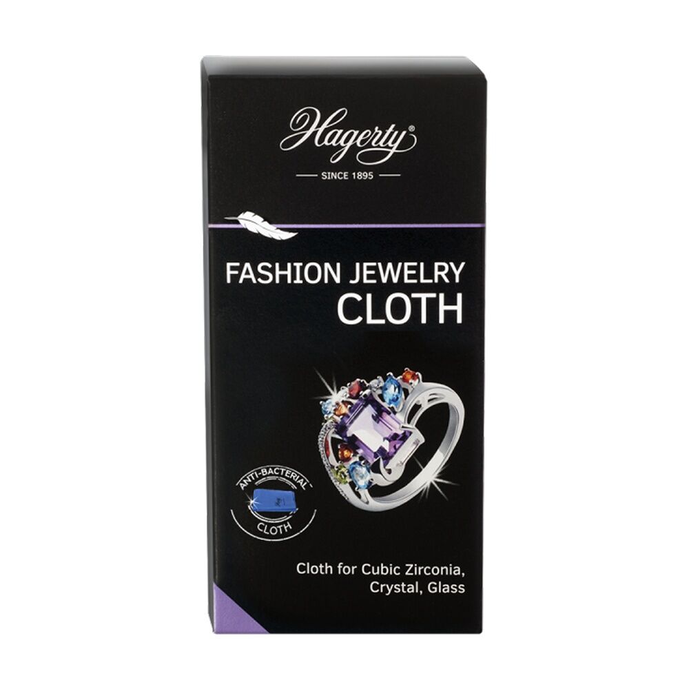 Hagerty Cleaning Products Hagerty Fashion Jewellery Polishing Cloth Cubic Zirconia Crystal 30x36cm (2 Pack) — image 2