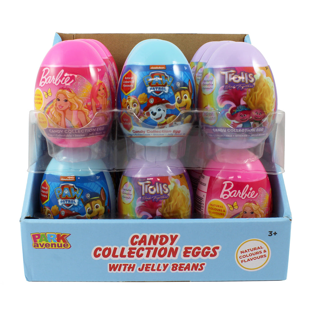 Park Avenue Candy Collection Eggs w/ Jelly Beans 10g Assorted Kids 3y+ (18 Pieces)