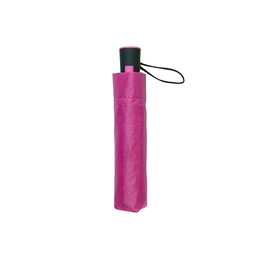 Clifton UPF50+ Auto Open Fashion Folding Wind Resistant Umbrella Deep Pink — image 3