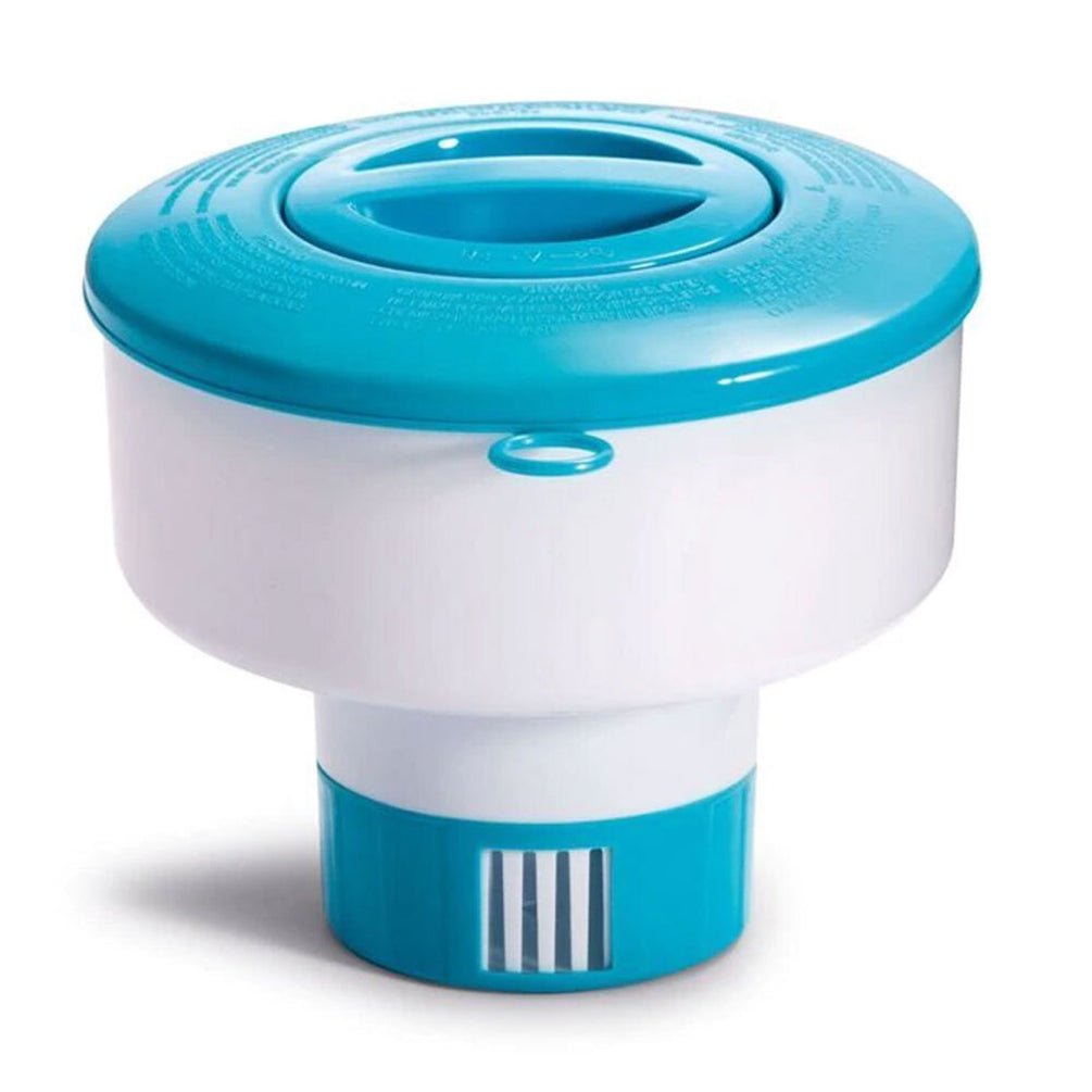 Intex Floating Chemical Dispenser Adjustable Control Ring Twist-Lock — 17.8cm