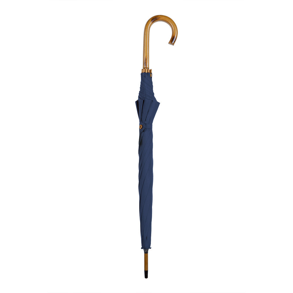Clifton Women's Walking 103cm Wood Handle Windproof Umbrella Sun Shade Navy — image 2