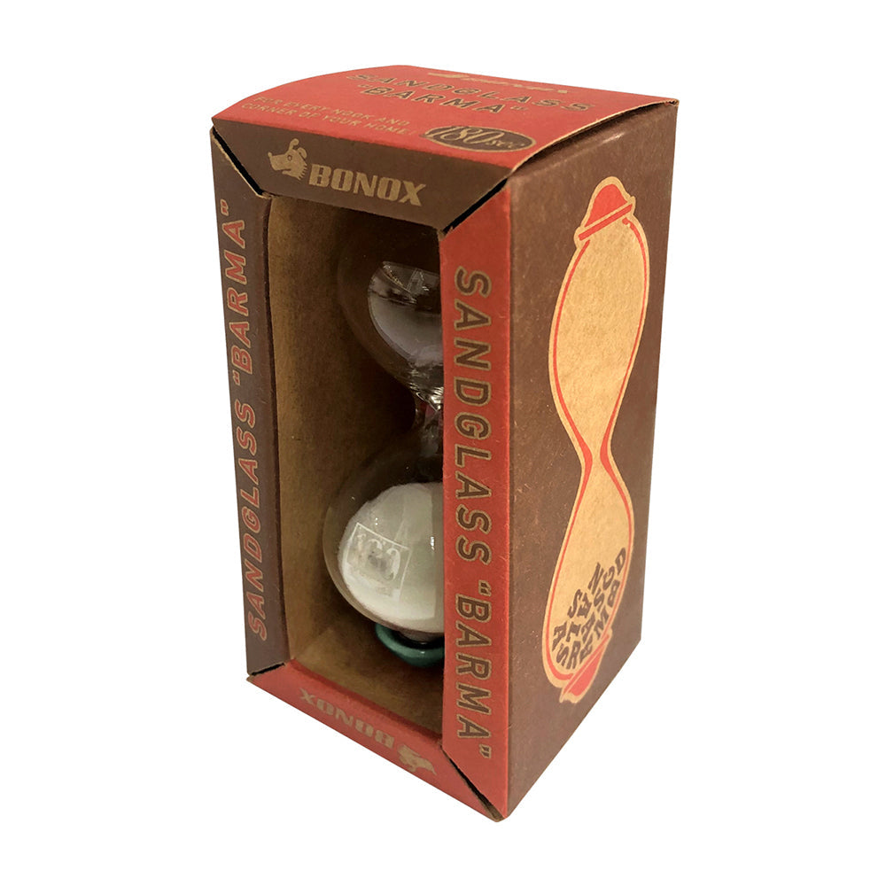 Dulton 3 Minute Magnetic Sandglass Kitchen Hourglass/Sand Timer Mint 7x8.5cm (2 Pack) — image 3