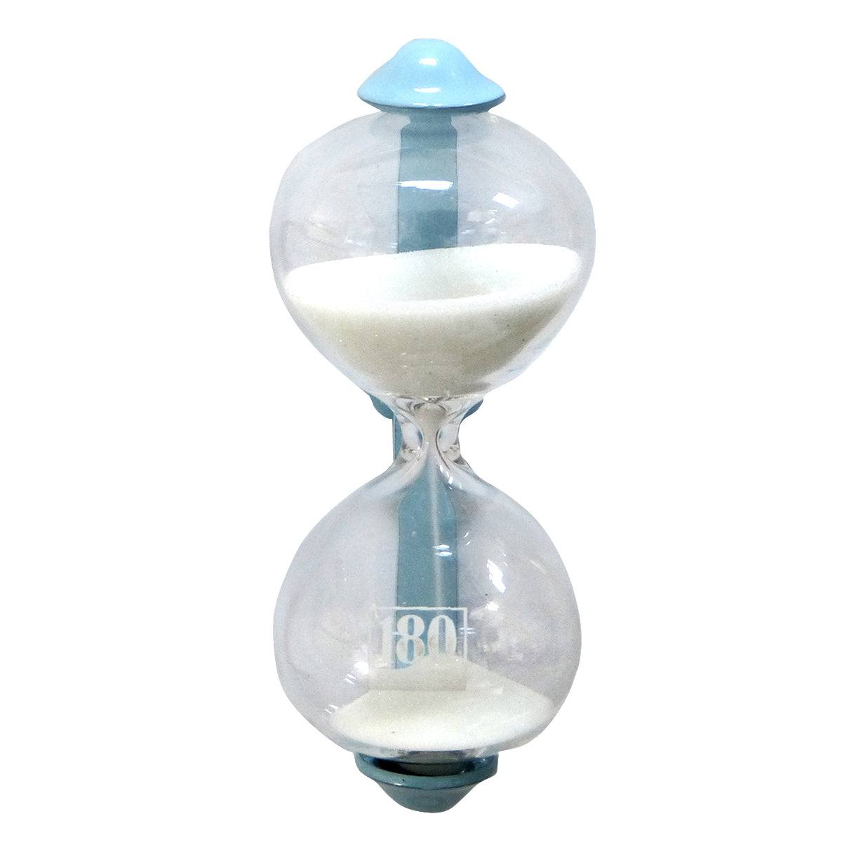 Dulton Magnetic 8.5cm Sandglass 3-Minute Kitchen Timer/Clock Hourglass Sax Blue