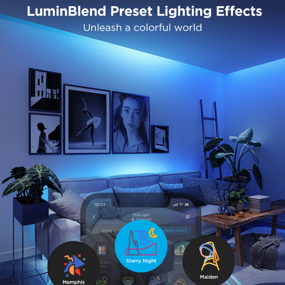 Govee LED Strip Light 2 Pro 1M Extension 5-in-1 Rgbic+ Tech String Lighting — image 5