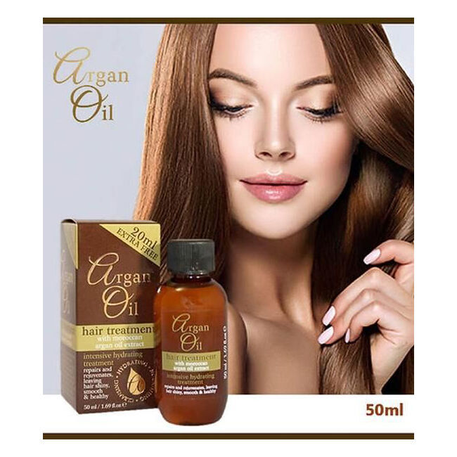 Argan Oil Hair Treatment 50ml w/ Moroccan Extract Hydrating Care All Types (6 Pack) — image 5