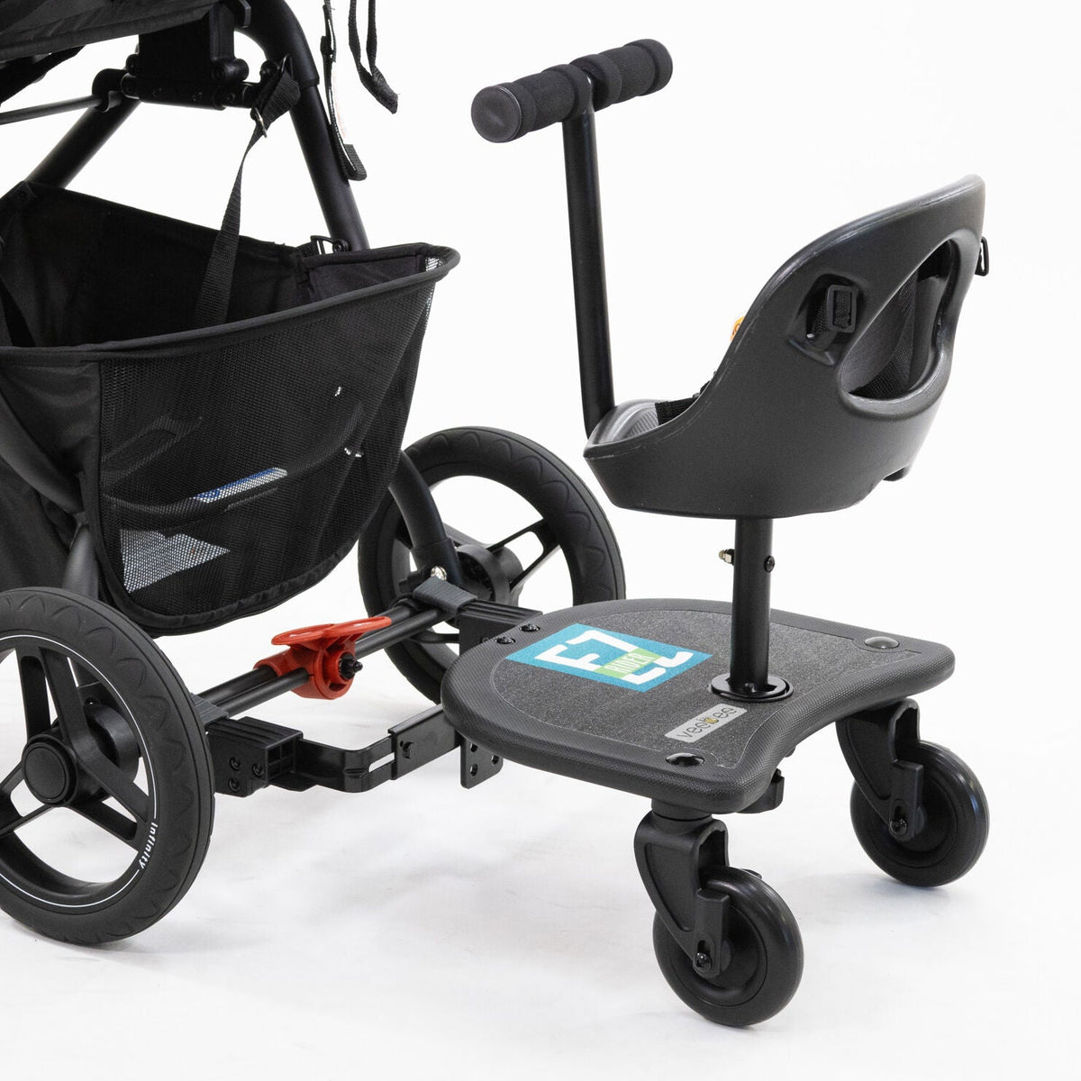 Vee Bee EZ Rider Stand/Sit Toddler Tandem Seat Board Connector for Stroller/Pram