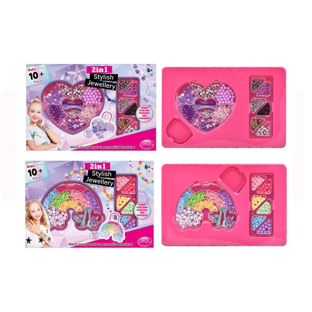 Abt Assorted Kids 2-in-1 Stylish Jewellery Necklace & Bracelet Set — image 2