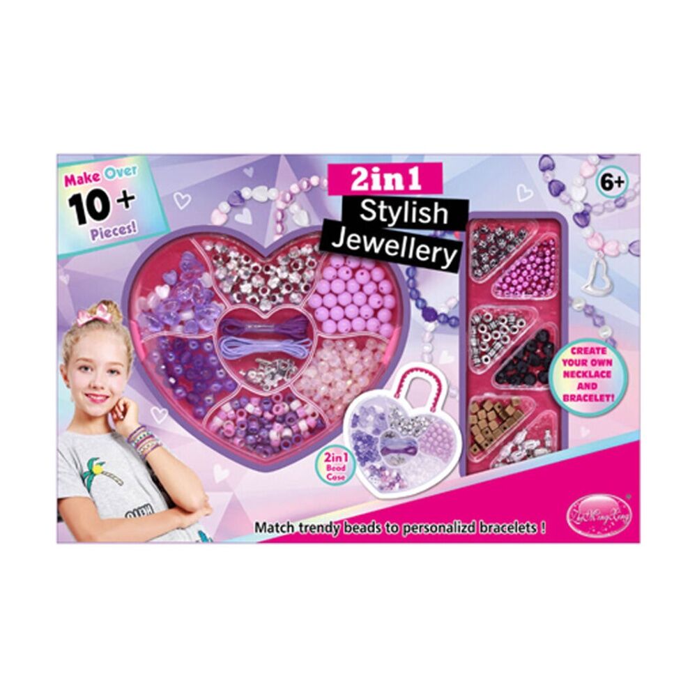 Abt Kids 2-in-1 Jewellery Necklace & Bracelet Set Assorted (3 Pack) — image 2