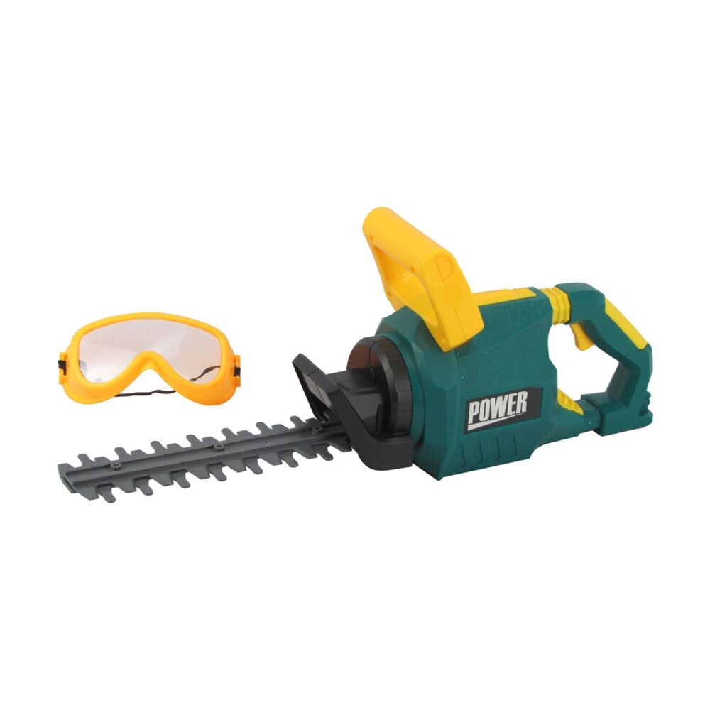 Abt 3Y+ Kids Garden Toy Electronic Hedge Trimmer w/ Safety Goggles — image 2