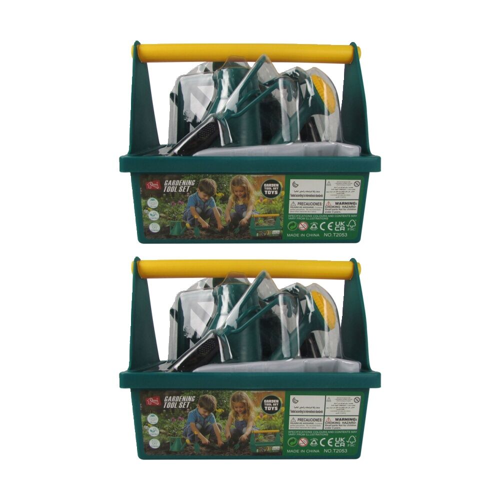 Abt Kids Gardening Tool Box Play Pretend Toy 3Y+ (2 Pack)