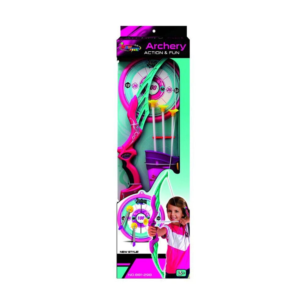 Abt 6+ Kids Archery Set For Girls Bow And Arrow With Suction Cup