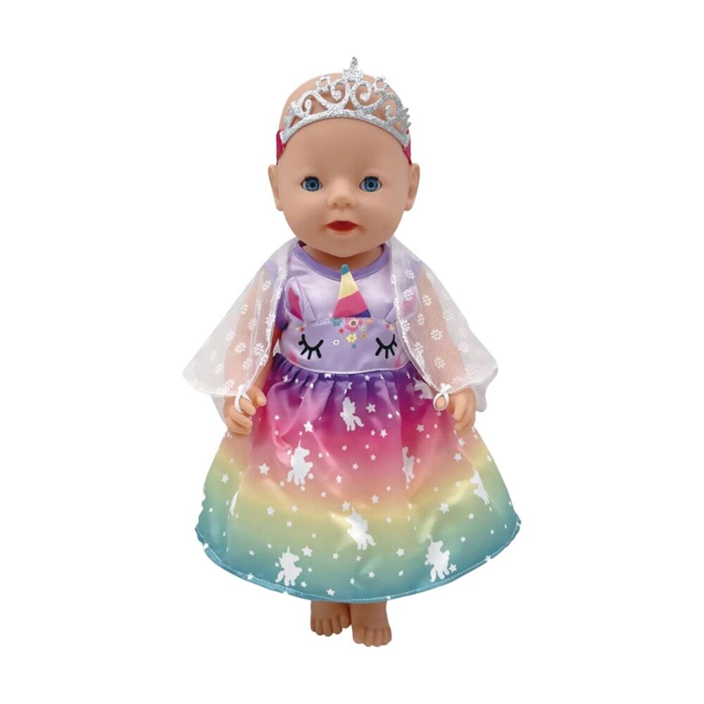 Abt Kids Drink N Wet Girl Baby Doll With Accessories 45cm (7 Pieces)