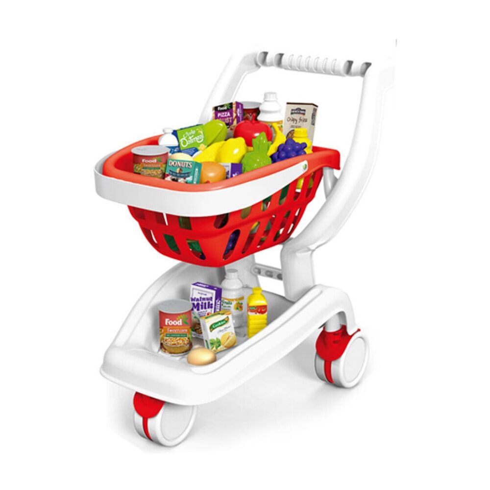 Abt Shopping Cart Playset Kids Imaginative Toy Set 3Y+ (36 Pieces)