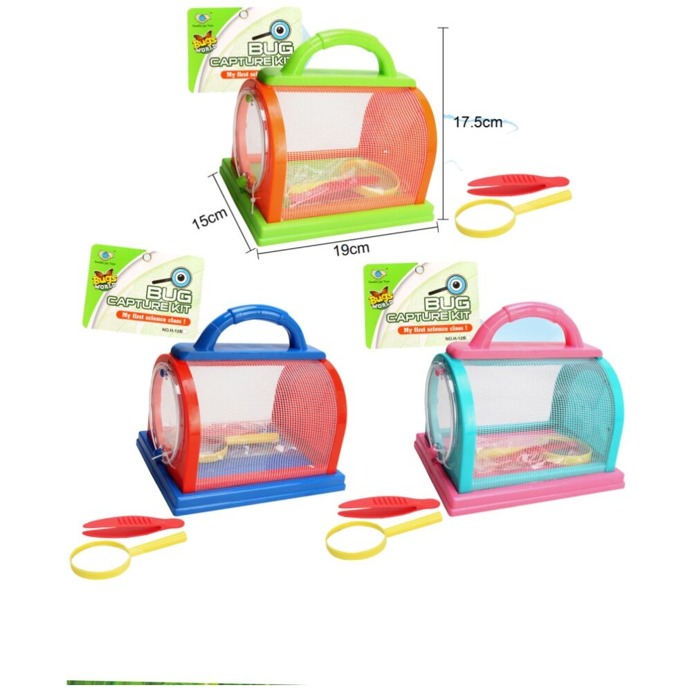 Abt Kids Bug Capture Kit w/ Magnifying Glass 3Y+ Assorted (3 Pack) — image 2