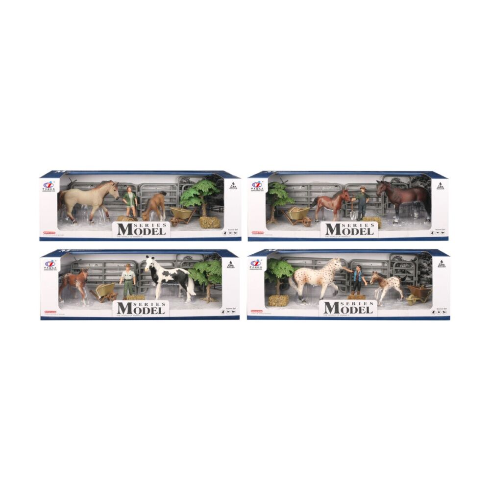 Abt 3Y+ Farm Animals Horse & Foal with Figure Accessories Assorted — image 2