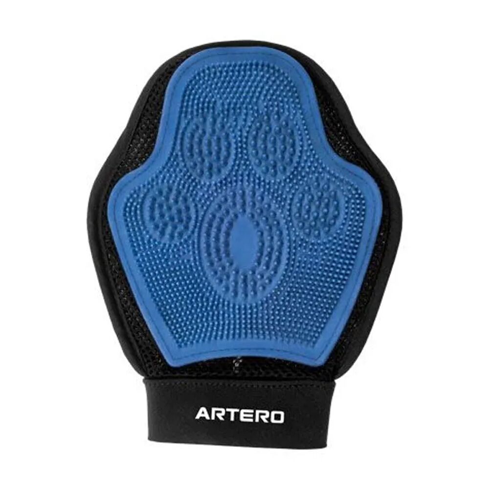 Artero 230x200x10mm Blue Pet Dog Grooming & Cleaning Fur Mitt Glove