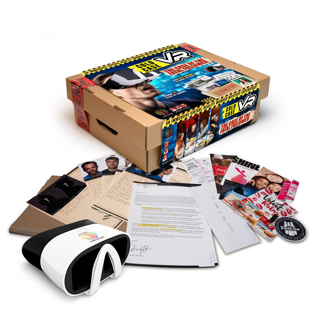 Abacus Cold Case 35cm The Case of the Fatal Follower Virtual Reality Game 8+