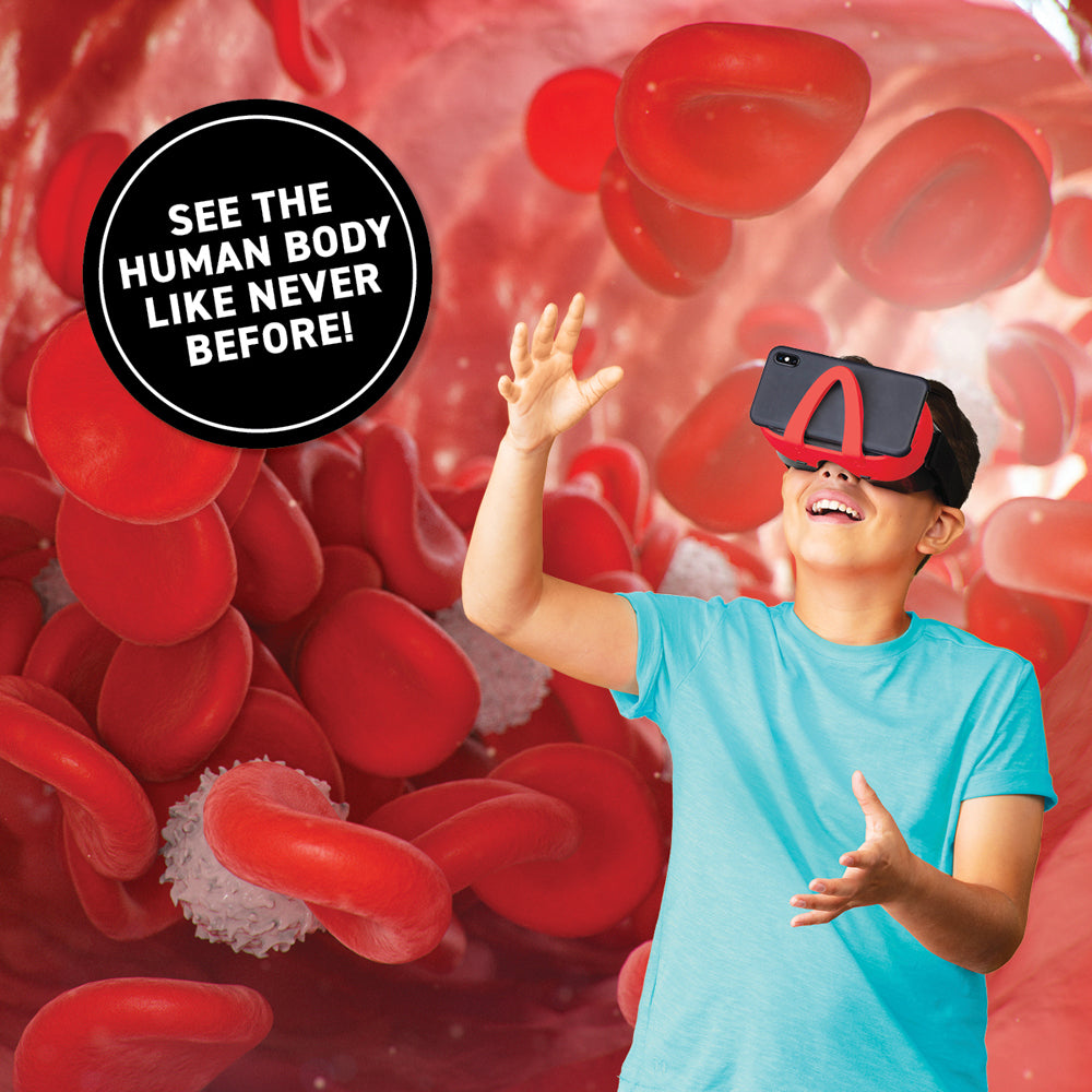 Abacus VR Gift Box Human Body Kids/Children Learning w/ Interactive Book 8y+