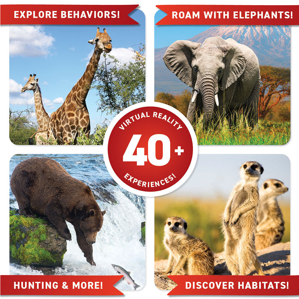 Abacus VR Gift Box Animals Kids/Children Art/Learning w/ Interactive Book 8y+ — image 2