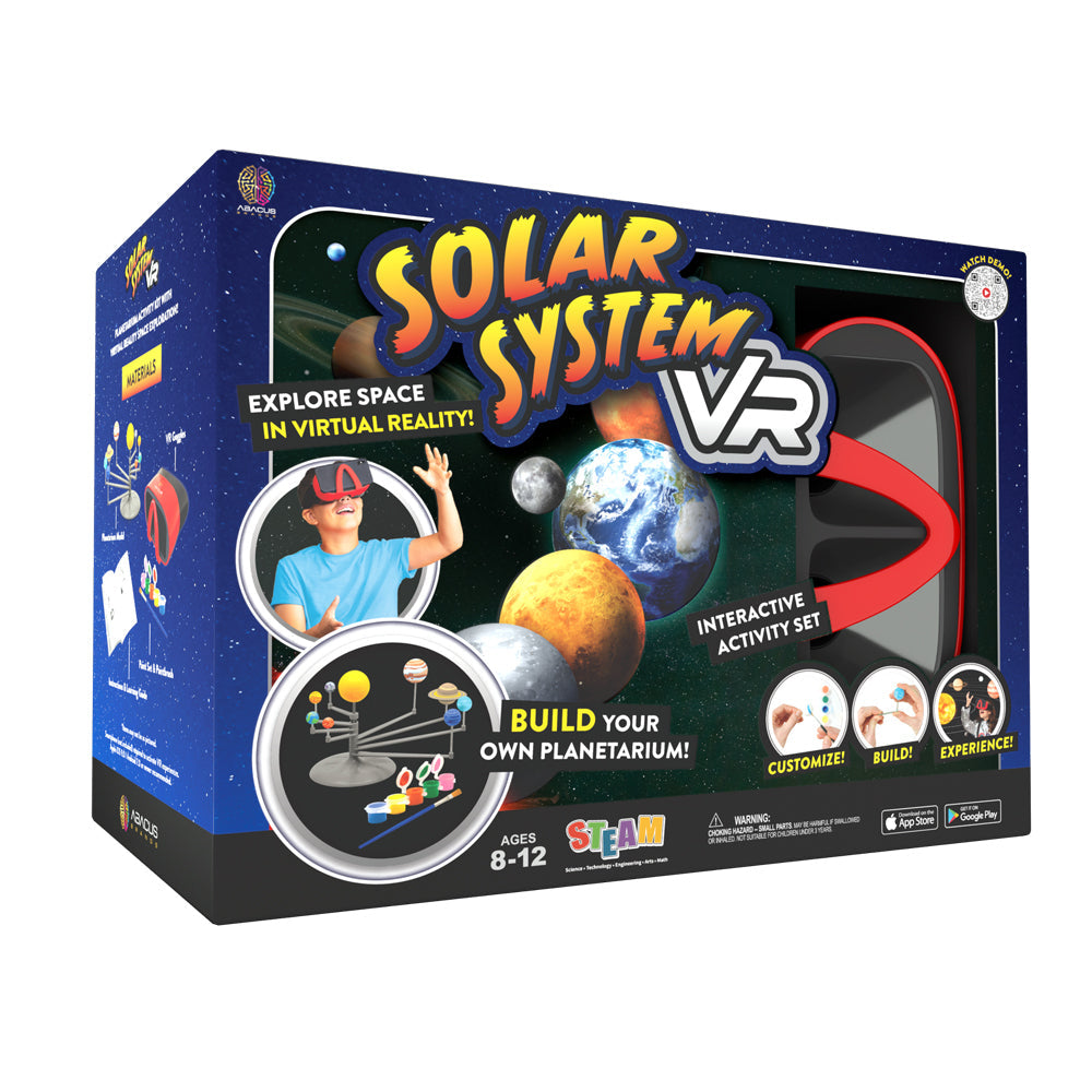 Abacus 2.0 Solar System Space VR Kids/Children Learning Building Fun Toy 8y+