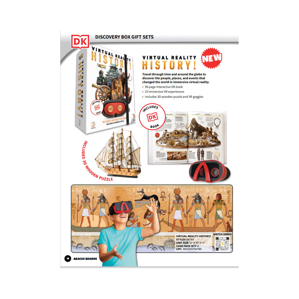 Abacus VR Gift Box Virtual Reality History Kids Play Educational Toy 8y+ — image 2