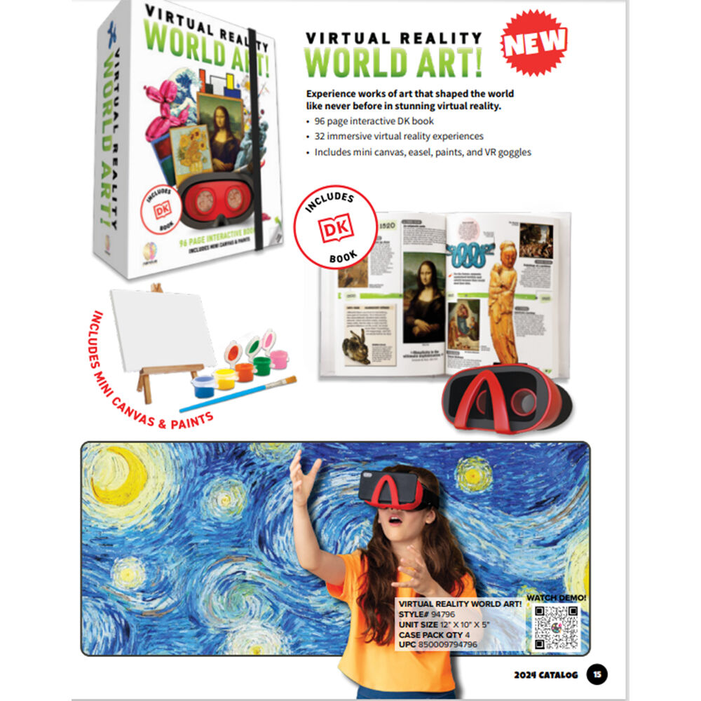 Abacus VR Gift Box Virtual Reality World Art Kids Fun Educational Toy 8y+
