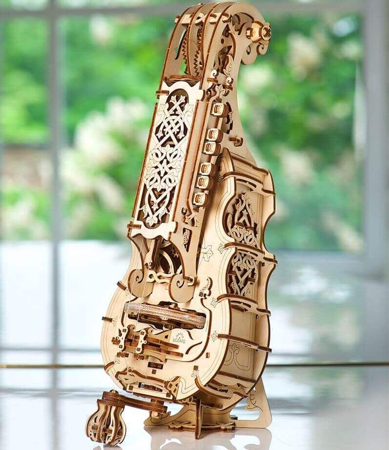 Ugears Hurdy Gurdy Wooden 3D Puzzle/Model Gift/Toy Musical Instrument 14+ (292 Pieces) — image 6