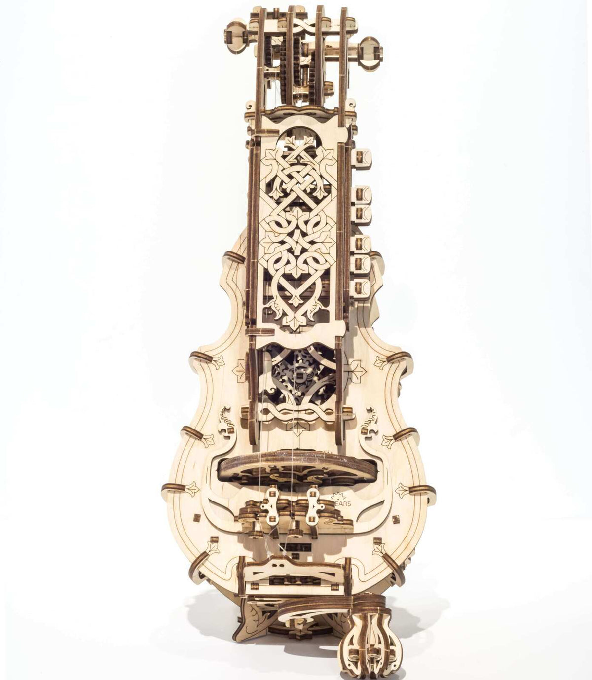 Ugears Hurdy Gurdy Wooden 3D Puzzle/Model Gift/Toy Musical Instrument 14+ (292 Pieces) — image 2