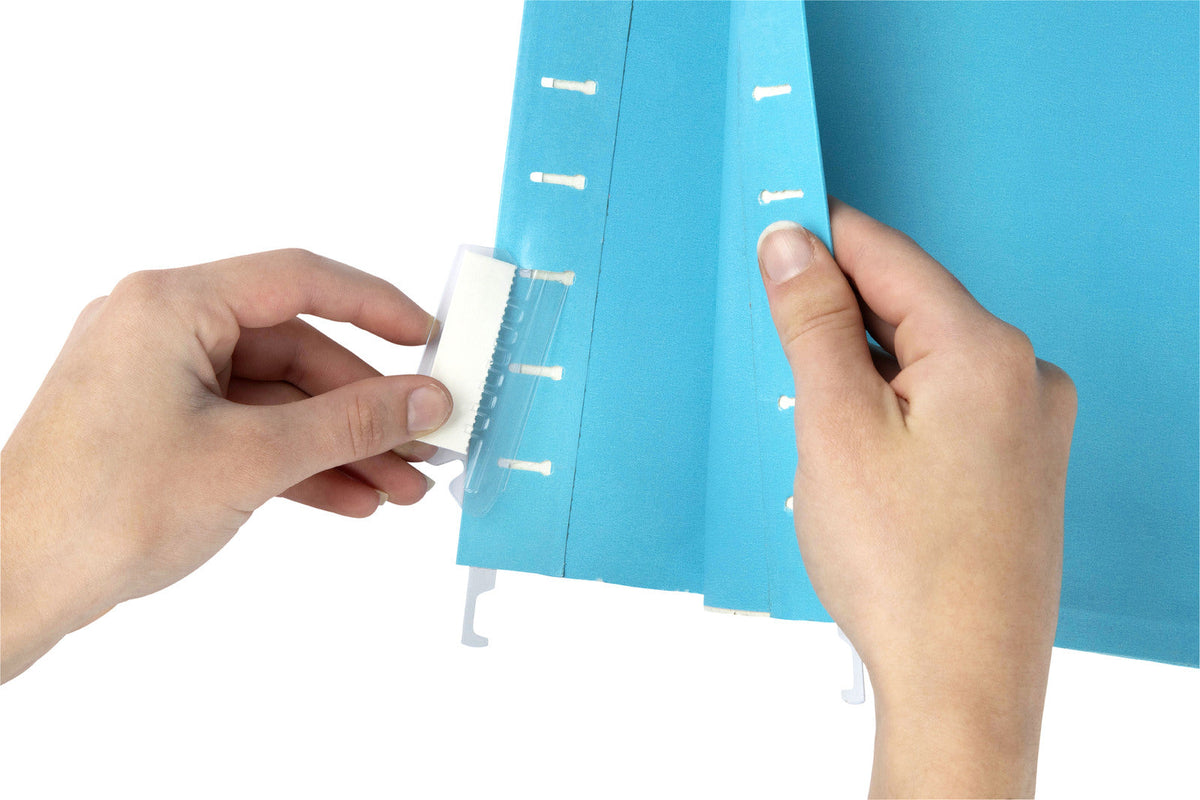 Marbig Suspension File Tabs & Inserts Filling Document Indices Set Clear (25 Pieces) — image 3