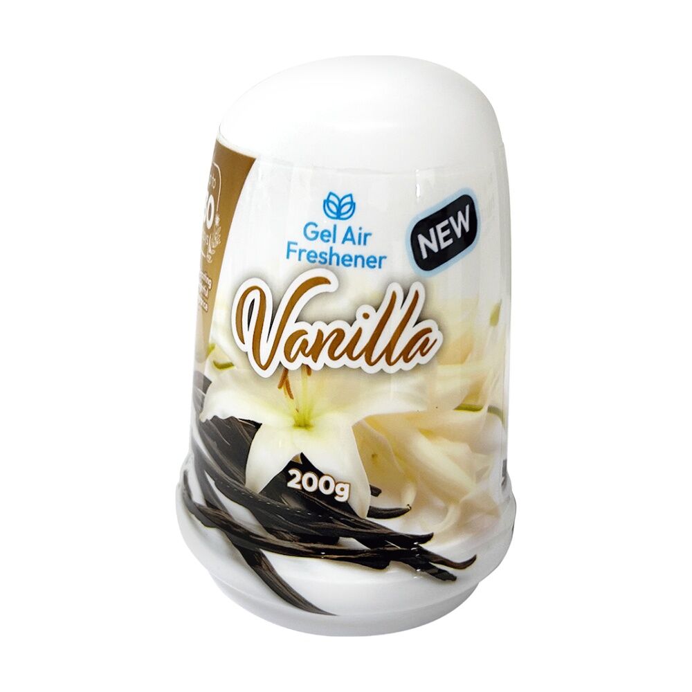 Cleana Air Fresh Cone Gel Room Scent/Air Freshener 200g Vanilla Fragrance (12 Pack) — image 2