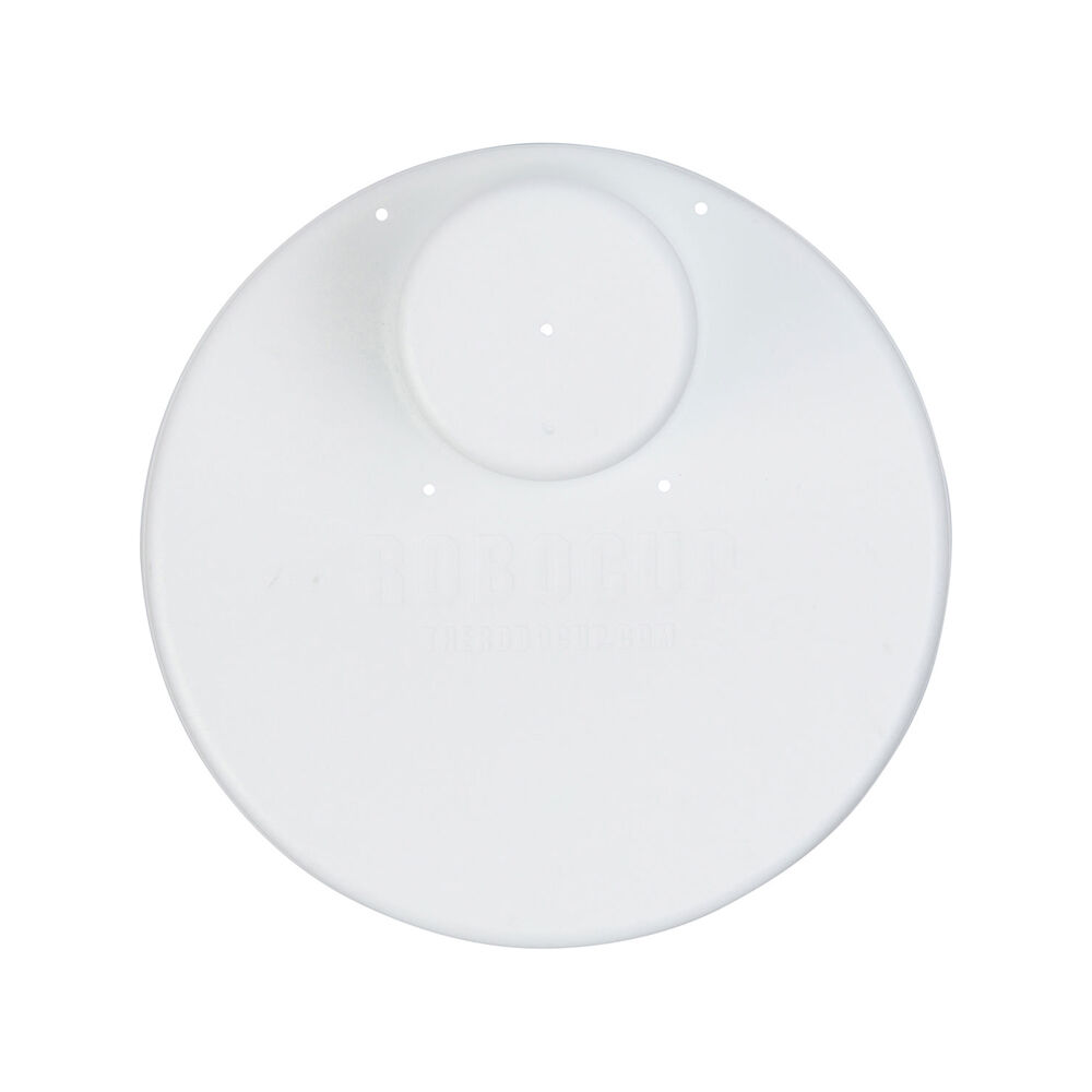 Robocup Multi-Section Camping/Travel Plate Reusable Non-Slip 21.6cm White — image 5