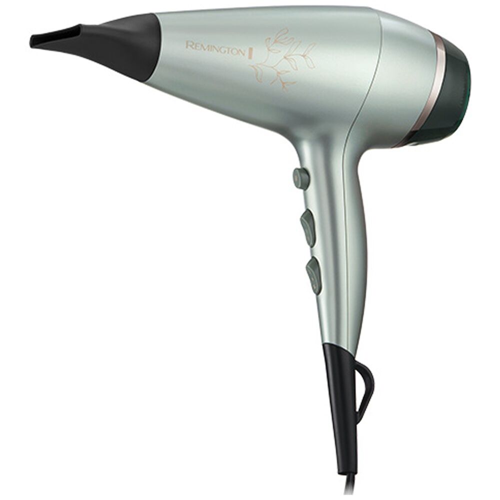Remington Botanicals Hairdryer Healthy Shine Ionic Airflow Teal Green