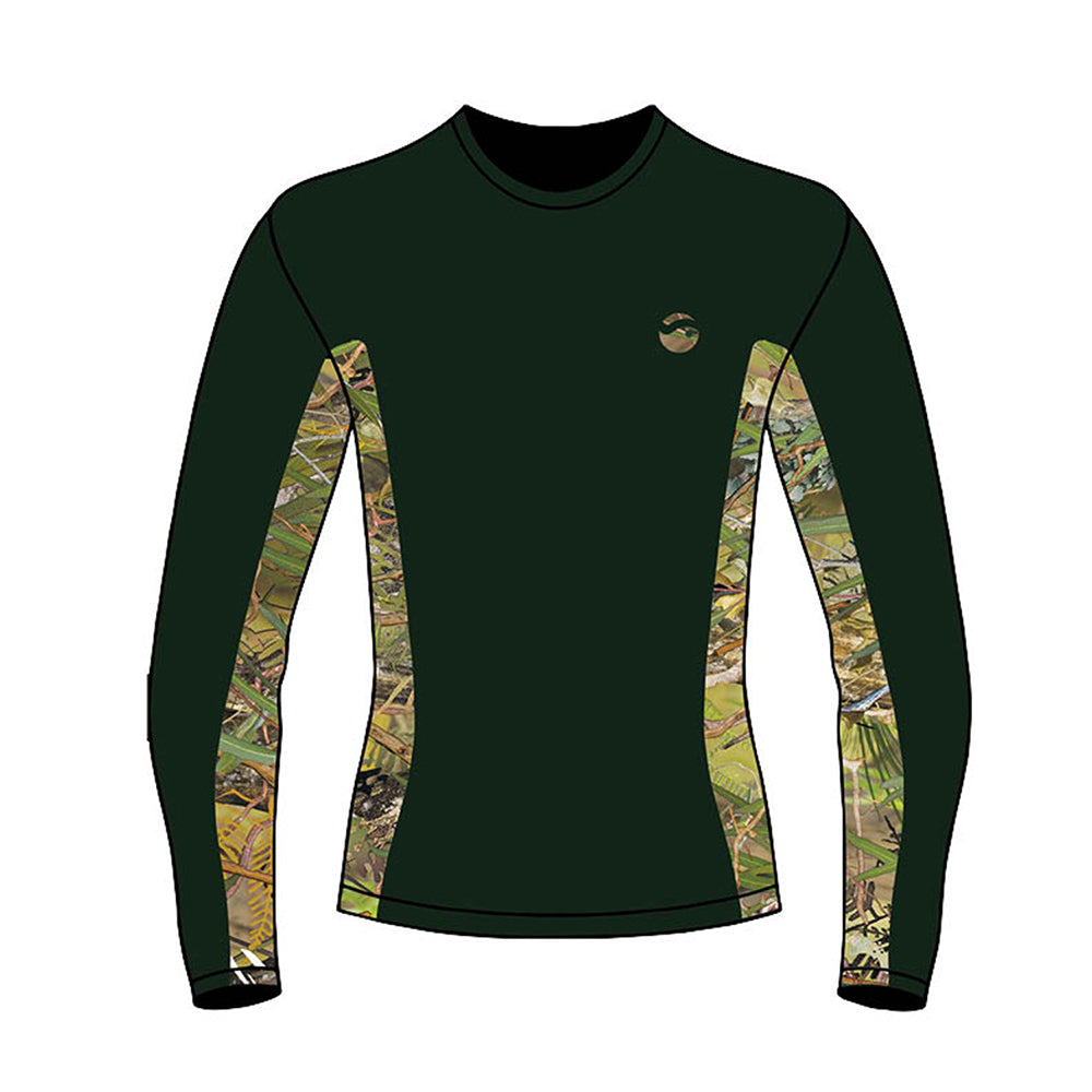 Afn Solar Shirt Long Sleeve Sports Outdoor Fishing Range Camo Print — Xl