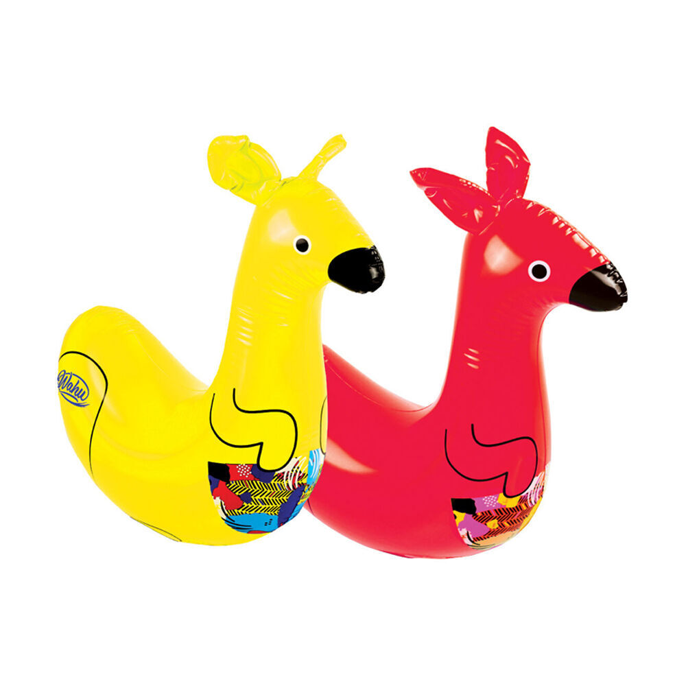 Wahu Pool Pets Kanga Racer Inflatable Float Ride-On Toy 6y+ 90cm Assorted (2 Pack) — image 3