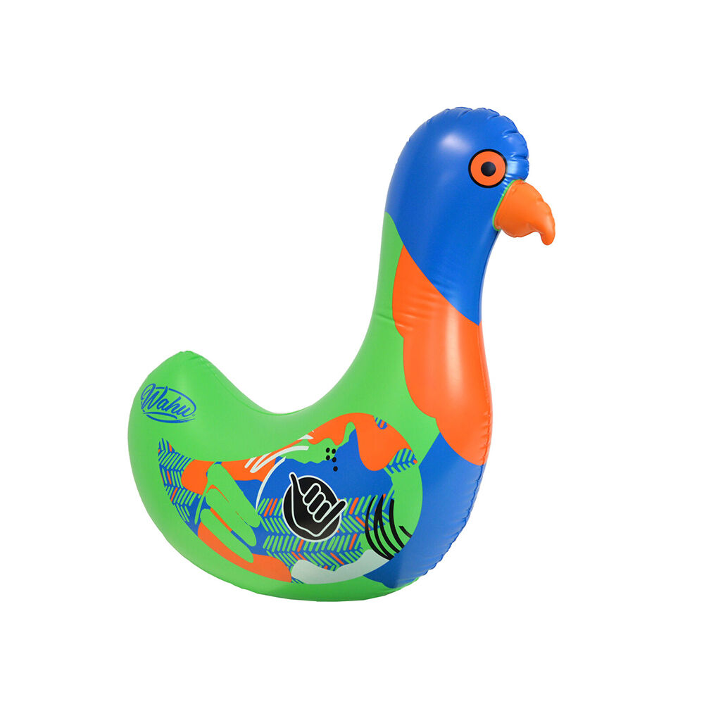 Wahu Inflatable Pool Float Ride-On Toy Pets Rainbow Lorikeet Racer