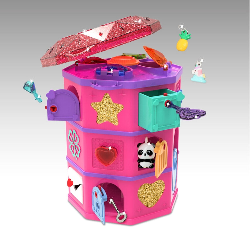 Funlockets Secret Surprise Treasure Hunt Tower Mystery Toy Kids/Child Pink 6y+ — image 2