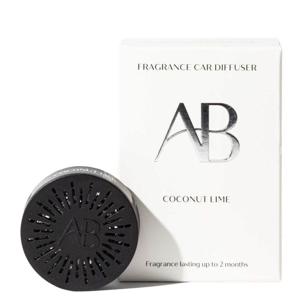 Aromabotanical Car Diffuser Air Freshener Vehicle Vent Fragrance Coconut Lime