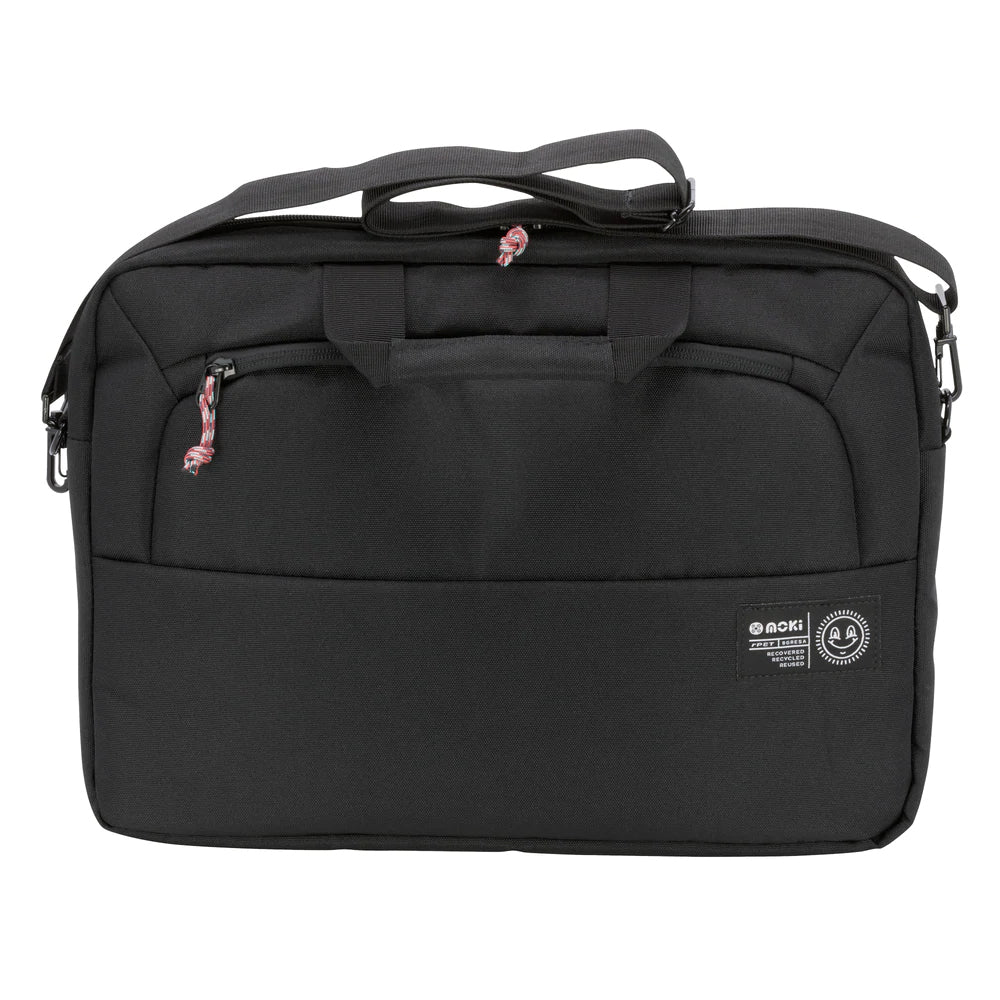 Moki rPET Series 15.6" Laptop/Computer Satchel/Travel Bag/Carry Case Black — image 2