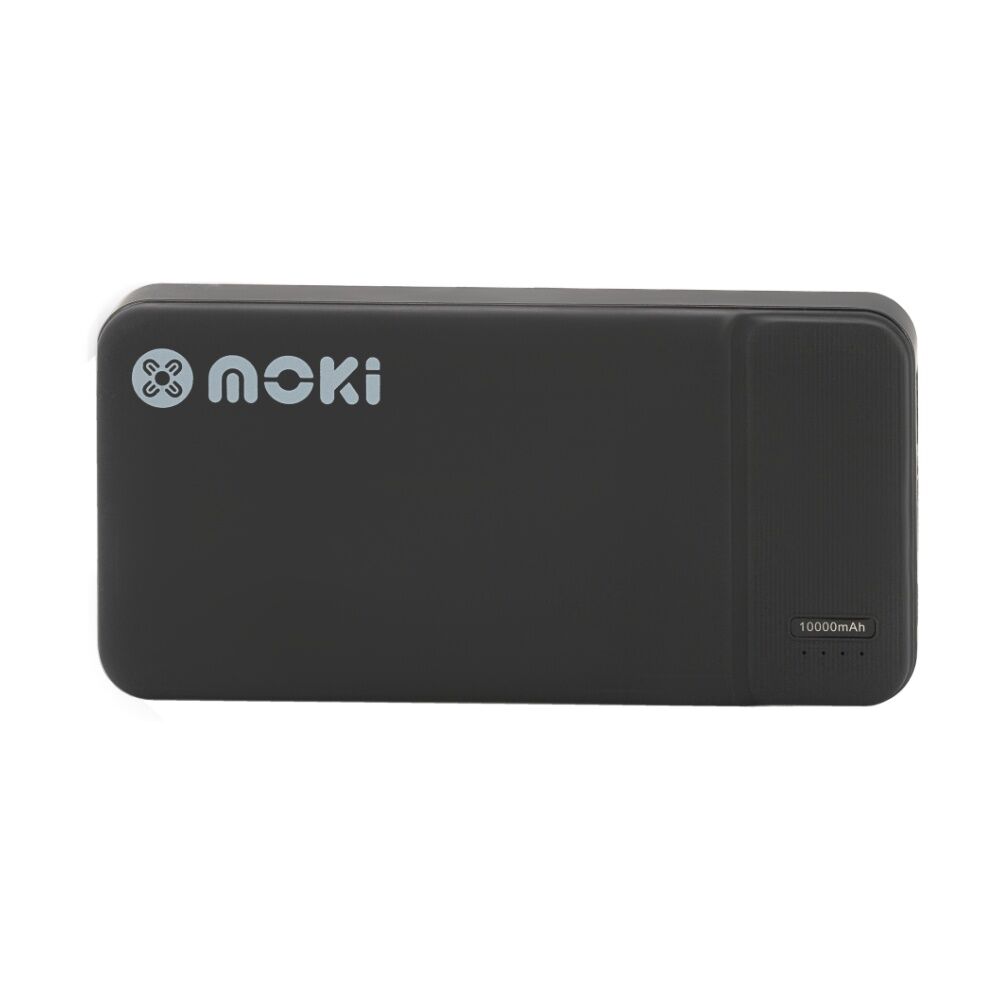 Moki 10000mAh Portable Travel Power Bank Usb-c/usb-a Compact Black — image 2