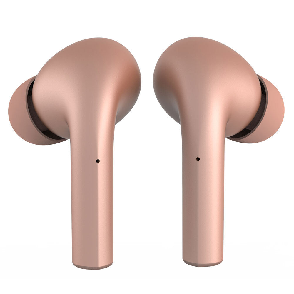 MokiPods Bluetooth True Wireless Earbuds In Ear Headphones/Pods w/ Case RG