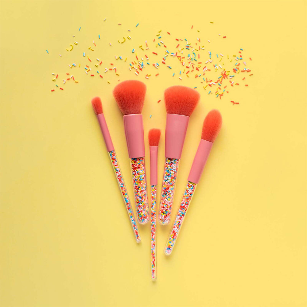 OH Flossy Kids/Childrens Sprinkle Makeup/Cosmetic Round/Shadow Brush Set 3y+ (5 Pieces) — image 3