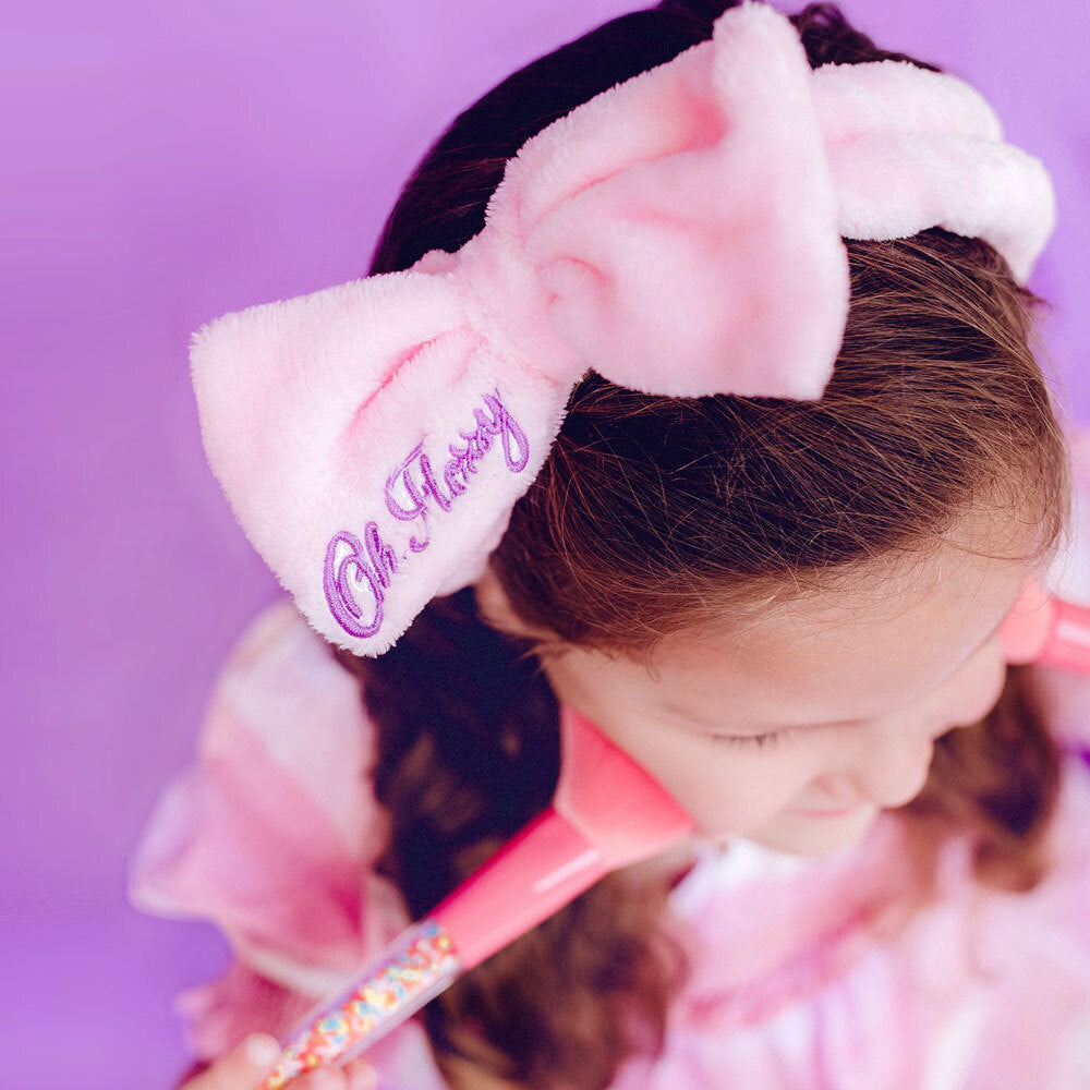 OH Flossy Kids/Childrens Fluffy Makeup/Cosmetic Pamper Headband/Hairband 3y+ — image 4